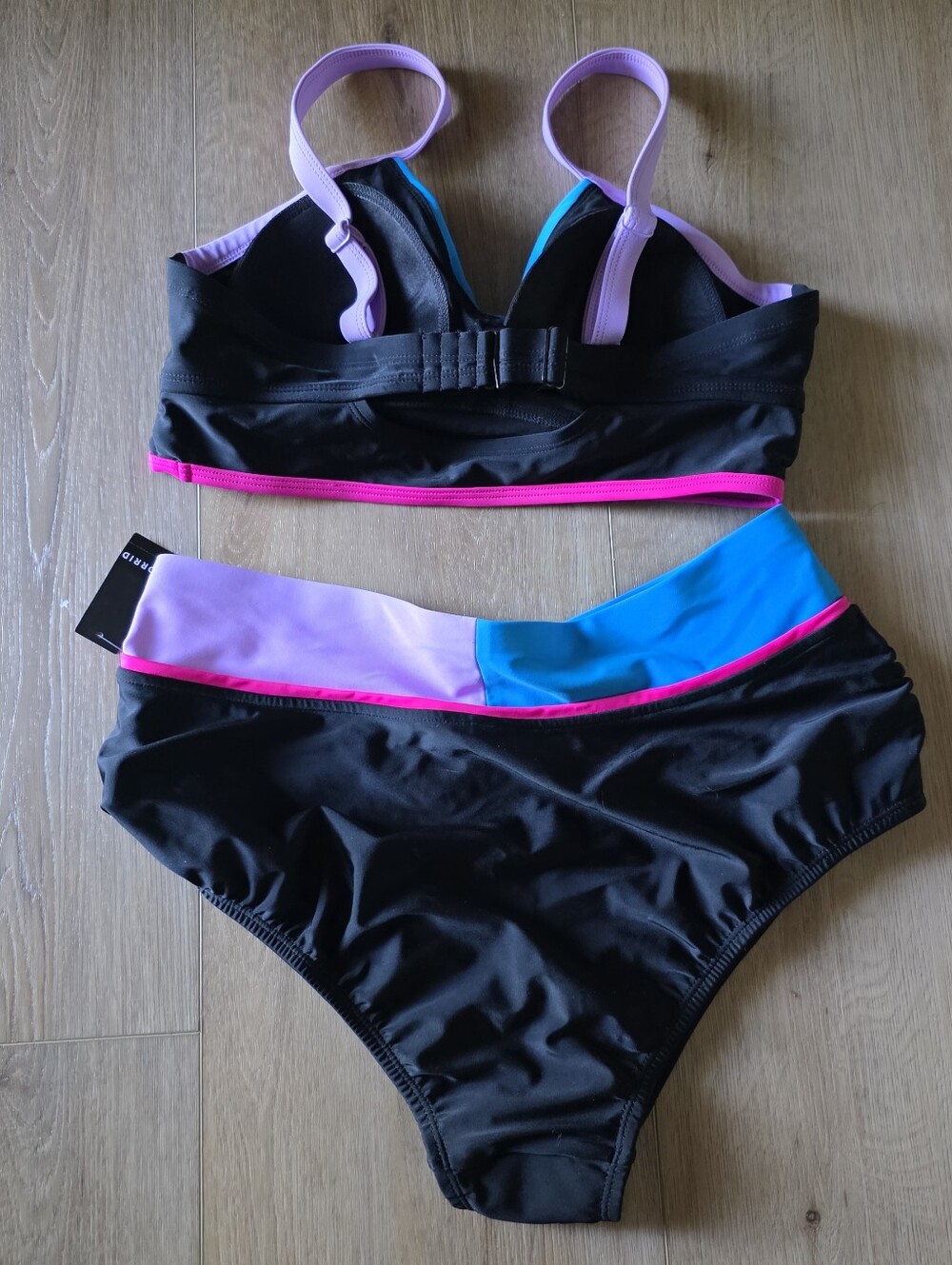 Torrid Colorblock Bikini Set - Picture 3 of 4